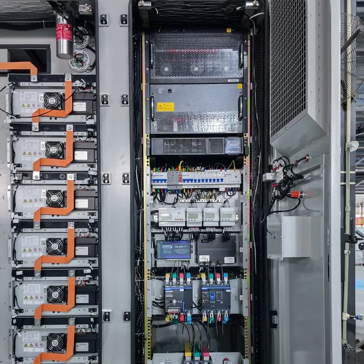 Solar high current ring network cabinet on-site energy