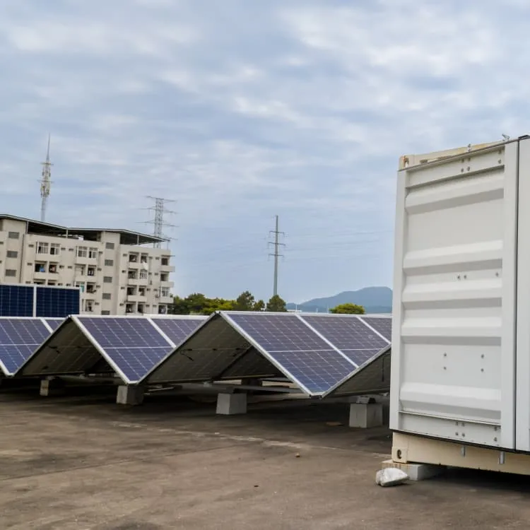 How much electricity does a container of energy storage in the industrial park generate?