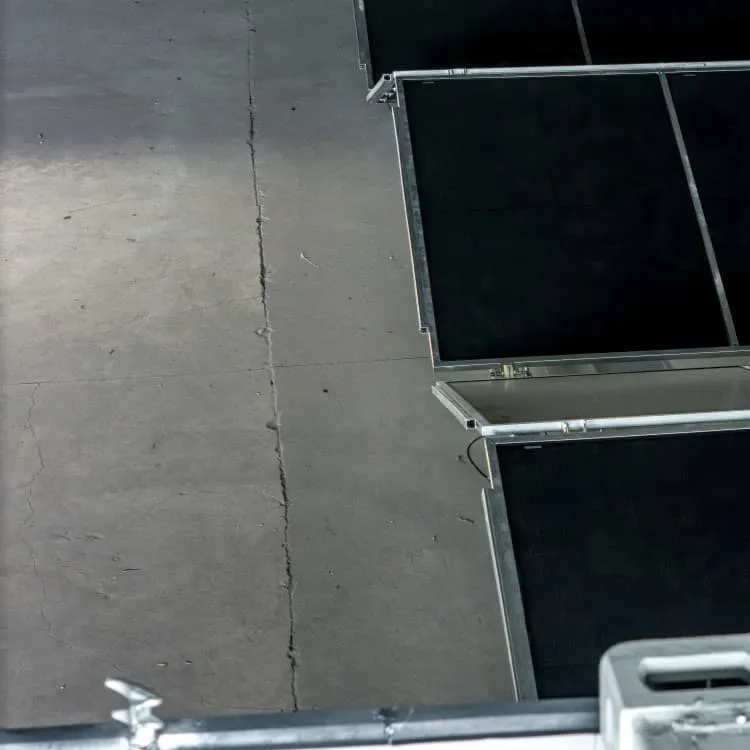 Low-position solar panels