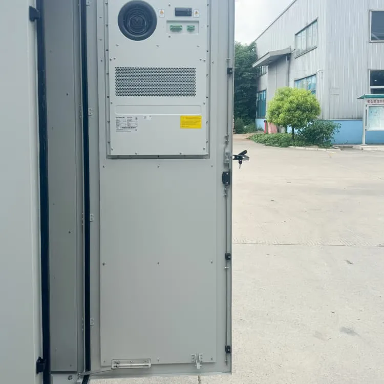 Container foldable solar power station
