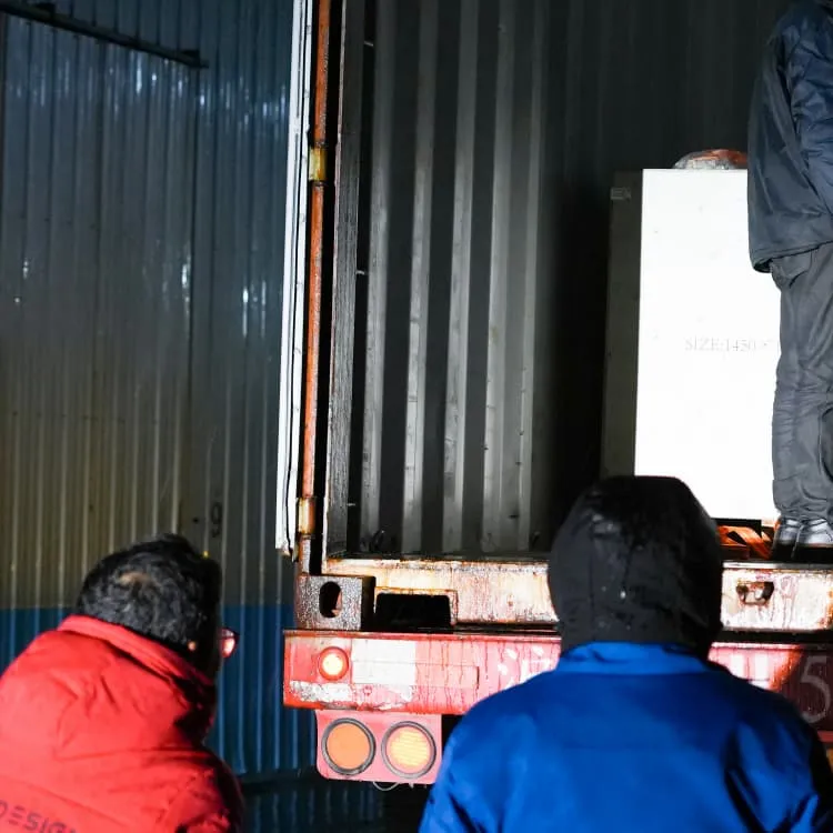 Solar panel power generation project container
