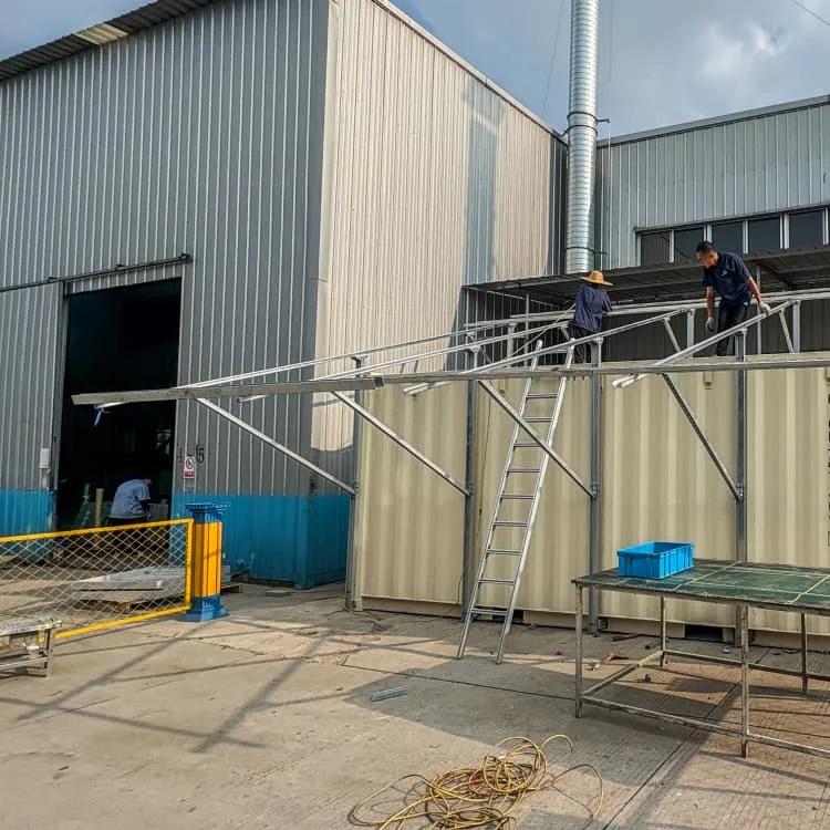 Energy storage equipment to booster station